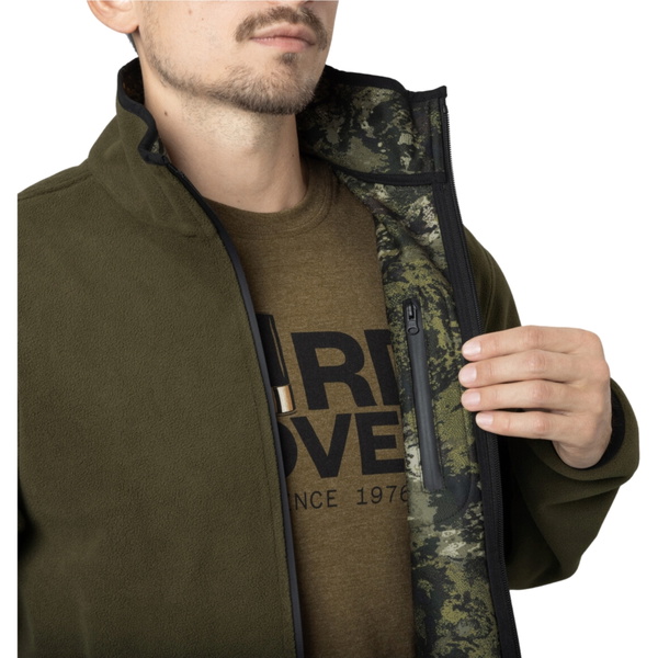 Seeland Mens Rogue Reversible Fleece 40281 - Light Pine / Invis Green